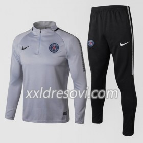 Paris Saint Germain Komplet Sweatshirts 2017-18 Siva